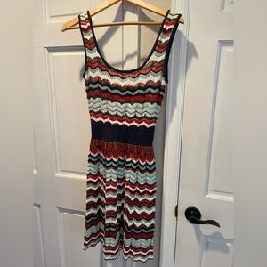 Missoni  Knit Midi .  Open back Size 2 open back midi